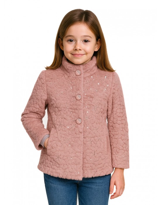 Girls Coat  Onion Pink